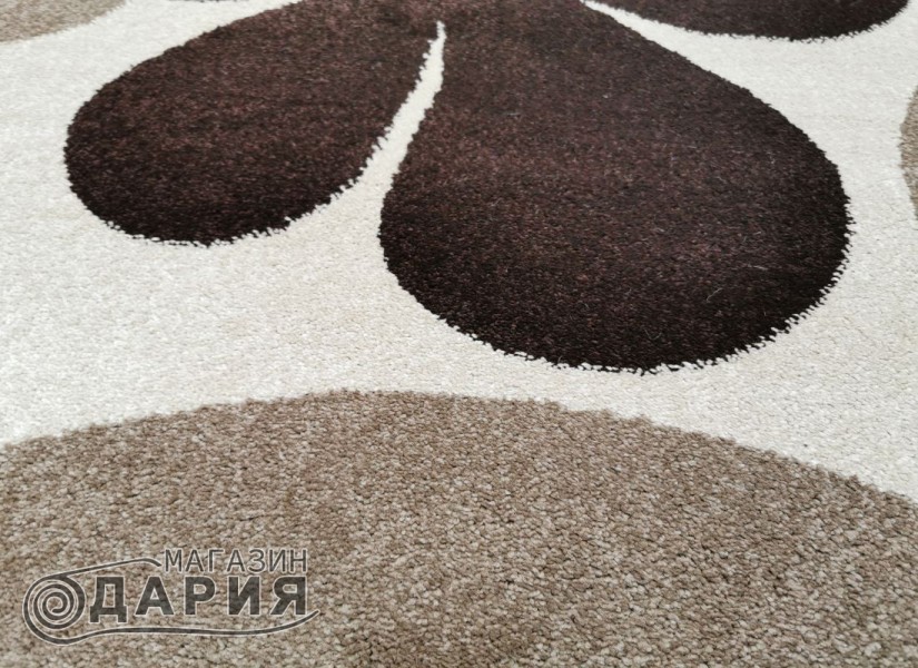 Тъкан килим MAGNOLIA 801 d.beige/brown
